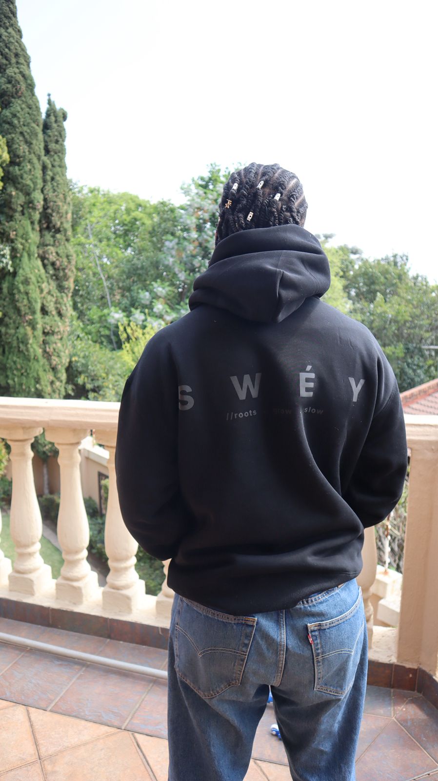 Oversized Black Hoodie
